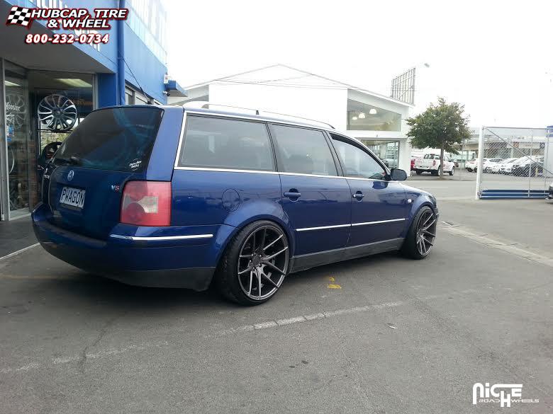 vehicle gallery/volkswagen passat niche targa m129  Anthracite wheels and rims